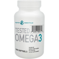 Tested Nutrition - Omega 3 - 100 kaps.
