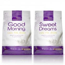 Olimp Good Morning Lady A.M. Shake - 720g + Sweet Dreams Lady P.M. Shake - 750g
