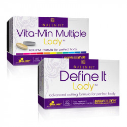 Olimp Vita-Min Multiple Lady - 60 kaps. + Define It Lady - 60 kaps. + Smycz Mamutpro