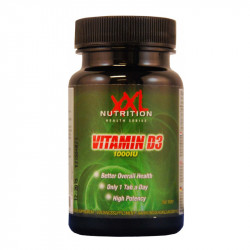 XXL Nutrition - Vitamin D3 - 1000IU - 250 tab.