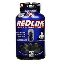 VPX - Redline Ultra Hardcore - 132 kaps + 12 kaps.