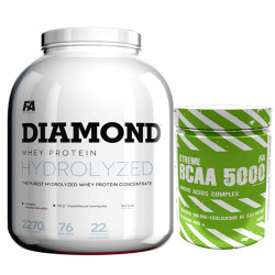 FA BCAA 5000 400g + FA Diamond Hydrolysed Whey Protein 2270g