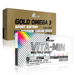Olimp - Vita-Min Multiple Sport 60 kaps. + Gold Omega 3 Sport Edition 