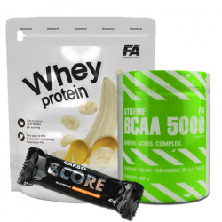 FA Whey Protein 908g + FA BCAA 5000 400g + 2x FA Carbo Core Bar 40g