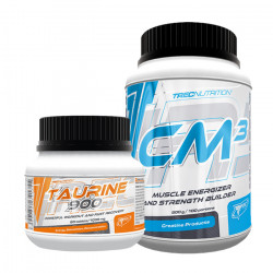 Trec CM3 Powder 500g + Trec Taurine 900 60 kaps.