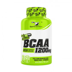 SportDefinition - BCAA Dose 1200mg - 120 kaps.