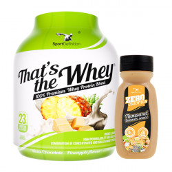 SportDefinition That-s the Whey 2270g + Sauce ZERO 320ml GRATIS!