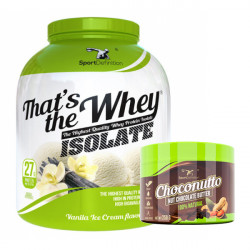 SportDefinition That"s the Whey Isolate 2100g + Choconutto 250g GRATIS!