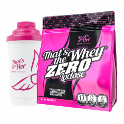 SportDefinition That"s the Whey ZERO [That"s for Her] 500g +  Shaker Nano That"s for Her - 500ml