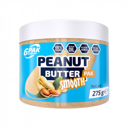 6PAK Nutrition - Peanut Butter PAK Smooth - 275g-13209