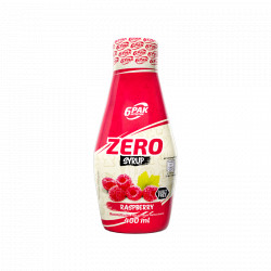 6PAK Nutrition - Sauce ZERO RASPBERRY - 400ml -13250