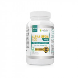 Wish - Kwas Alfa Liponowy (ALA) 600mg - 120 VCaps.-13608