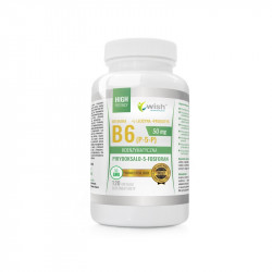 Wish - Witamina B6 P-5-P - 120 kaps.-13635
