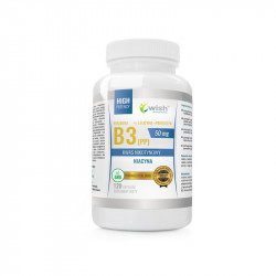 Wish - Witamina B3 Niacyna (PP) - 120 kaps.-13631
