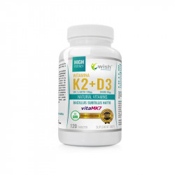 Wish - Witamina K2 vitaMK7   D3 - 120 tabl.-13645