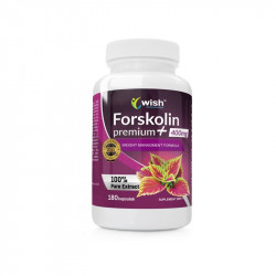 Wish - Forskolin Premium Plus 400mg - 180 kaps.-13600