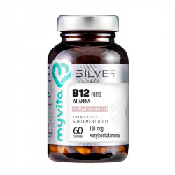 MyVita - Silver Pure 100% Witamina B12 100 mcg - 60 kaps.-13691