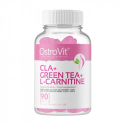 OstroVit - CLA   Green Tea   L-Carnitine - 90 kaps.-13794