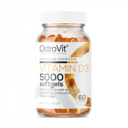 OstroVit - Vitamin D 5000 - 60 kaps.-13800