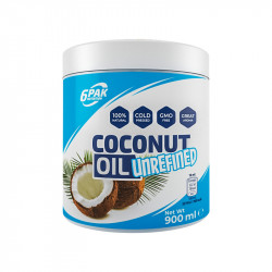 6PAK Nutrition - Coconut Oil Unrafined - 900ml-13854