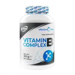 6PAK Effective Line Vitamin B Complex - 90 tab.-14063