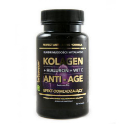 Intenson - Kolagen   Wit. C   Kwas Hialuronowy - 90 tab.-14135