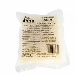 LiteFOOD - Makaron Konjac Standard Tagliatelle - 300g-14040