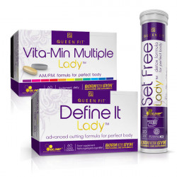 Olimp - Set Free Lady 20 tab. + Define It Lady 60 tab. + Vita-Min Multiple Lady 60 tab. + Próbka