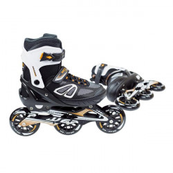 NA2153 A CZARNY 3 KÓŁKA 100 MM ROZM. L (40-43) ŁYŻWOROLKI NILS EXTREME
