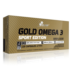Olimp - Gold Omega 3 Sport Edition - 120 kaps.