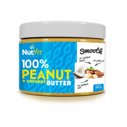 OstroVit - NutVit 100% Peanut Butter + Coconut - 500g smooth
