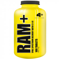 4+Nutrition - RAM+ - 100 tab.