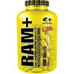 4+Nutrition - RAM+ - 200 tab.