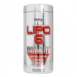 Nutrex - Lipo 6 Unlimited - 120 kaps.