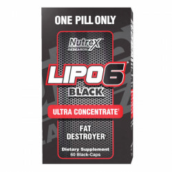 Nutrex - Lipo 6 Black Ultra Concentrate - 60 kaps.