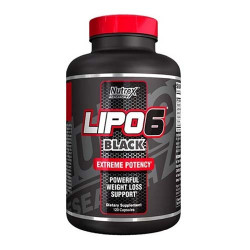Nutrex - Lipo 6 Black Extreme Potency - 120 kaps.