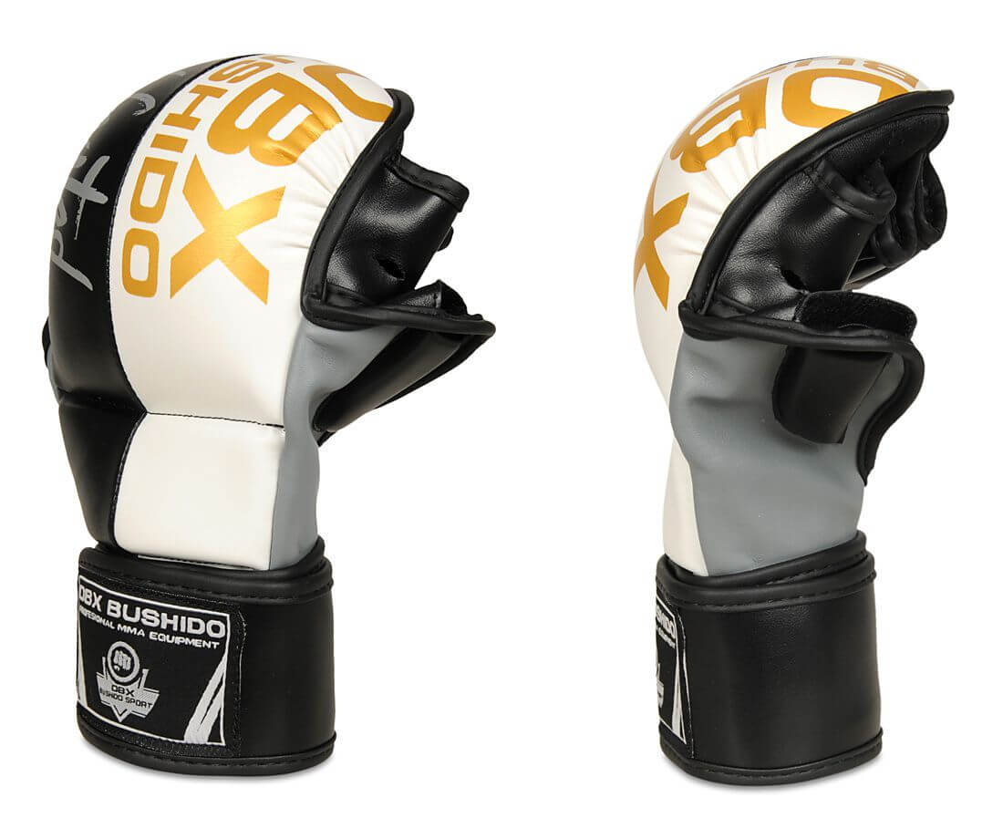 grube rękawice mma