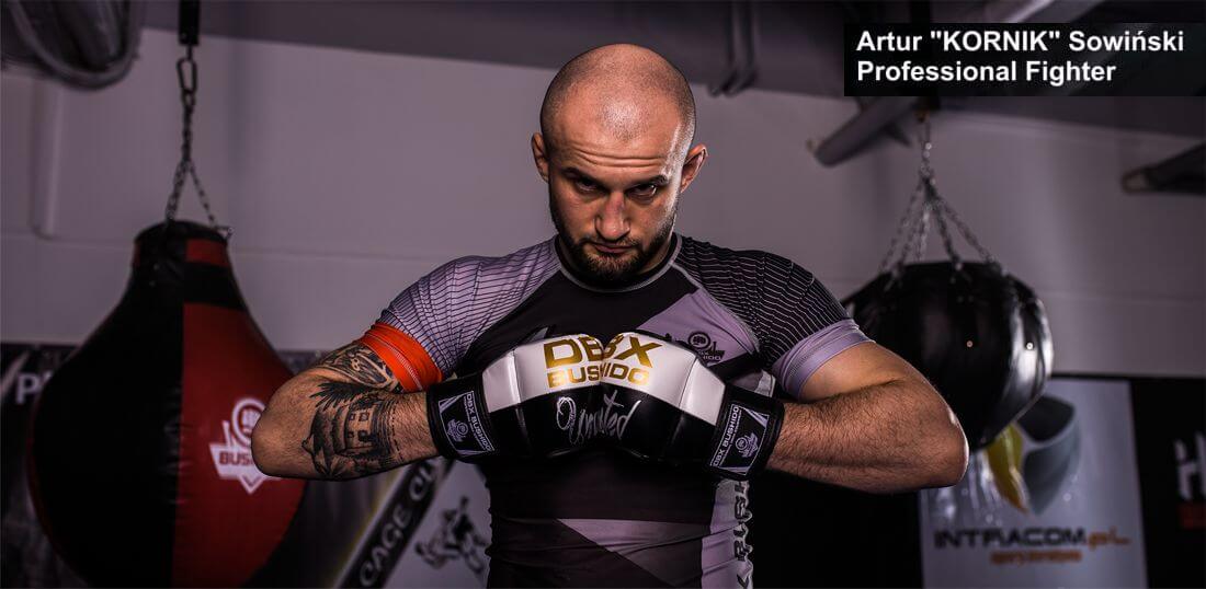 rękawice mma - artur kornik sowiński