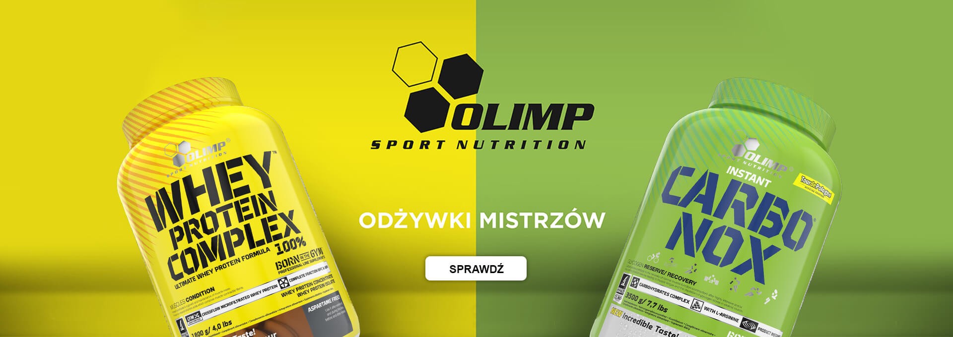 Olimp Carbo Nox + Olimp Whey Protein Complex
